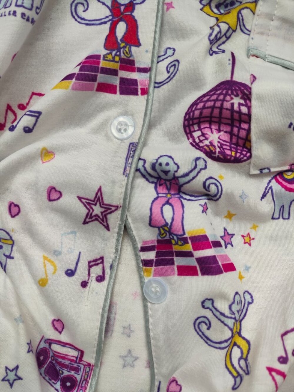 Roller Rabbit Cartoon Print Pajama Set - Picture 8 of 8